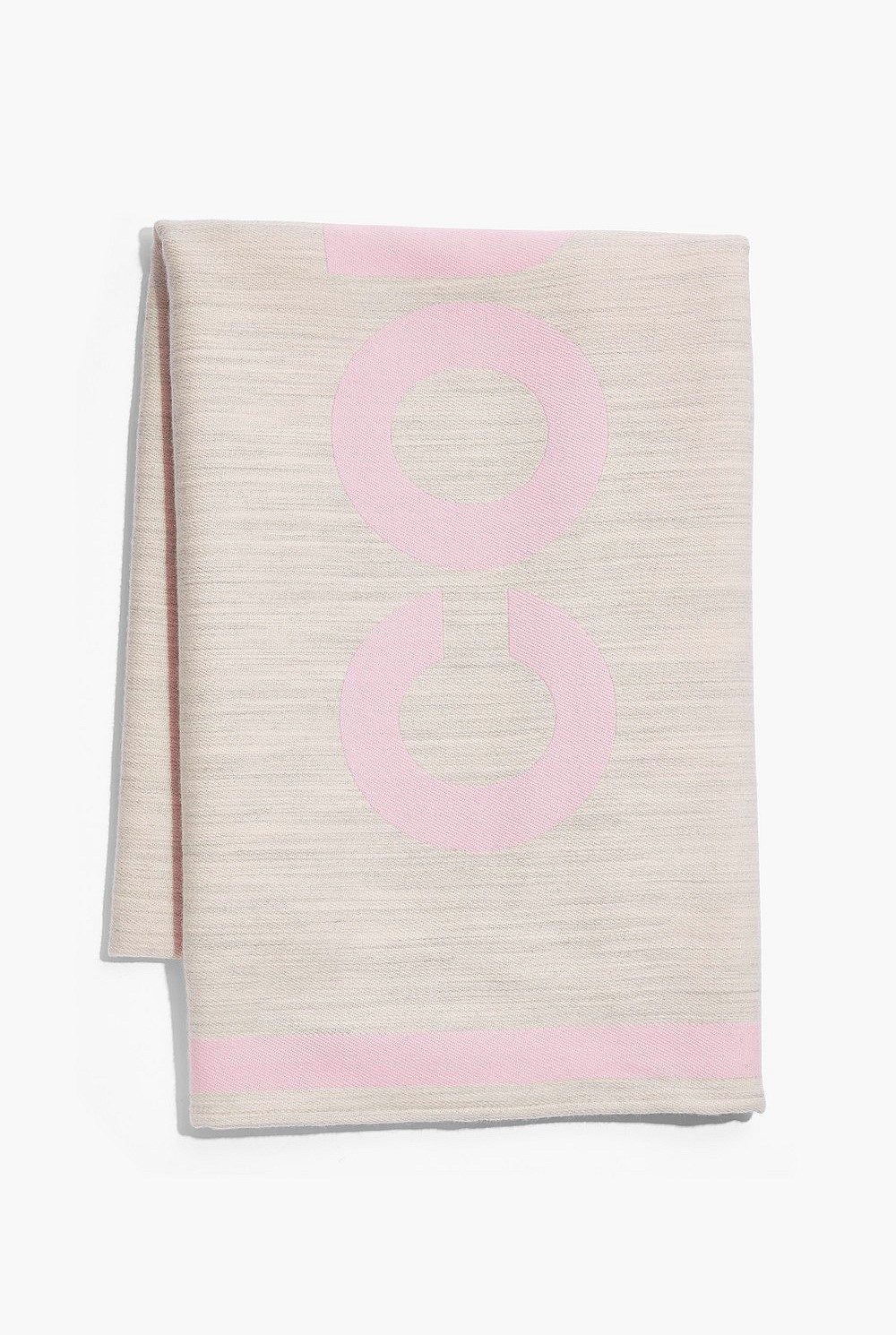 Branded Wool Scarf