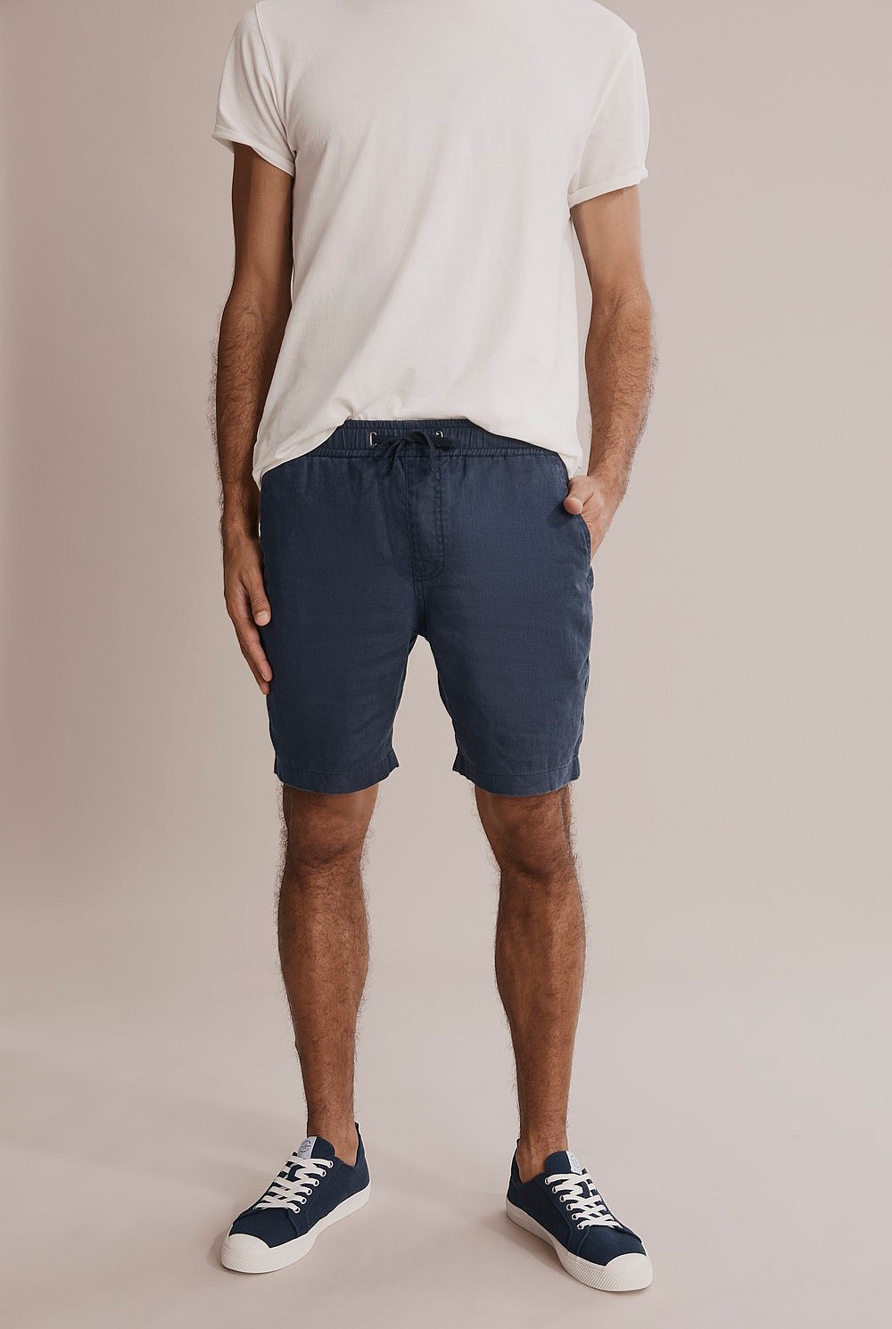 Linen Drawcord Short
