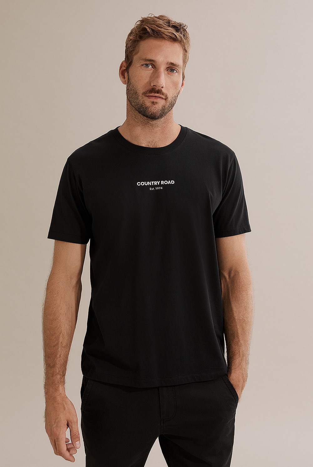 Australian Cotton Modern Logo T-Shirt