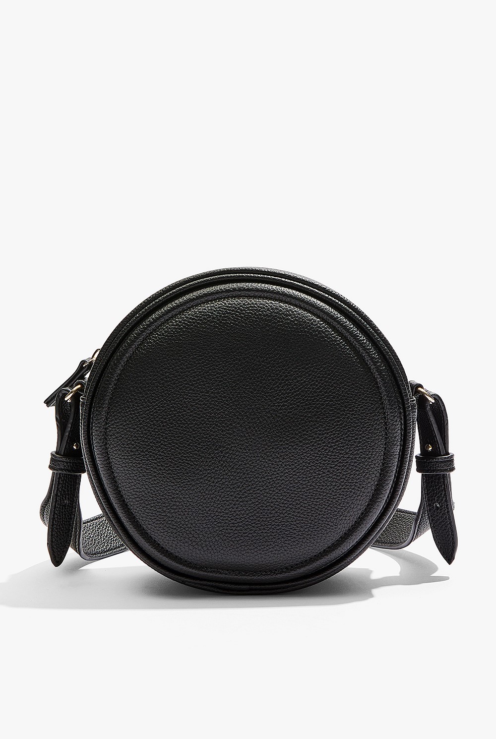 Branded Round Crossbody Bag