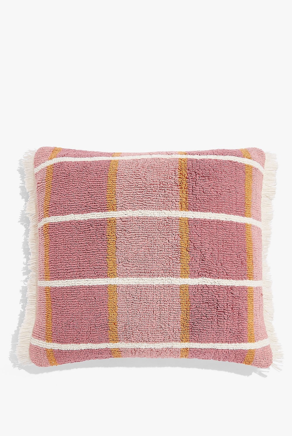 Organically Grown Cotton Tanbar 50x50 Cushion