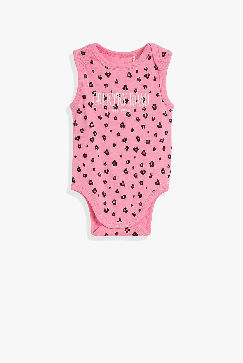 Organically Grown Cotton Leopard Heritage Bodysuit