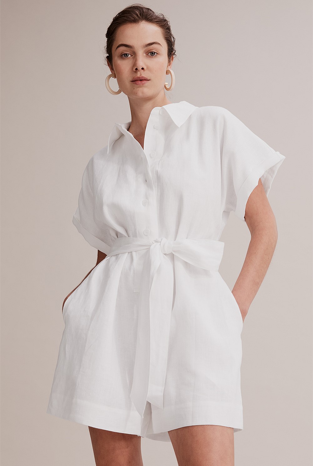 Linen Playsuit