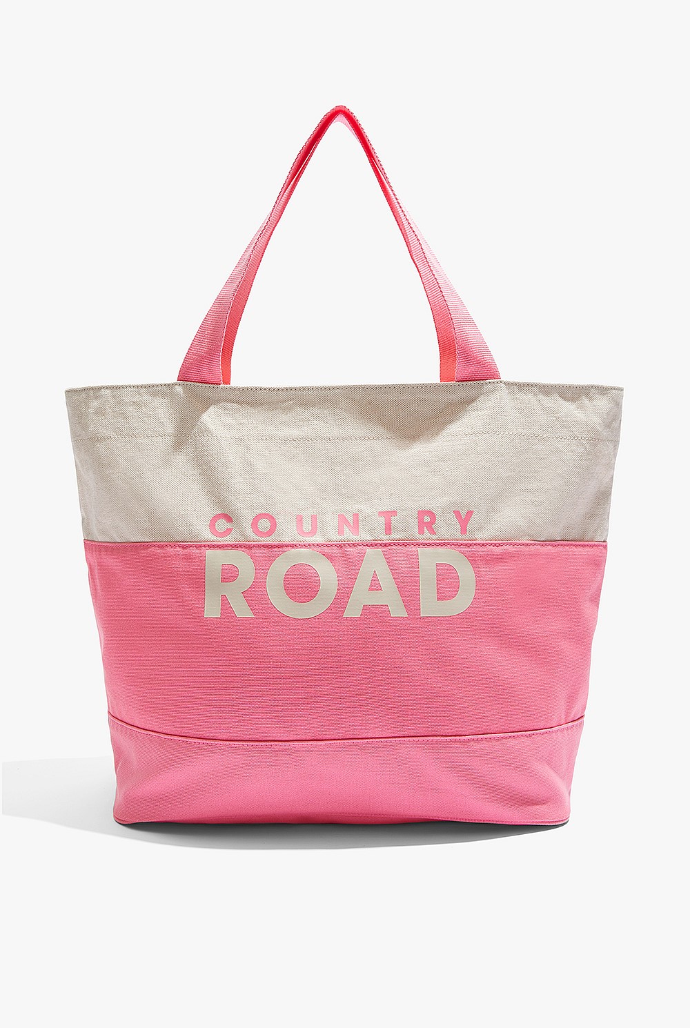 Split Stripe Shopper