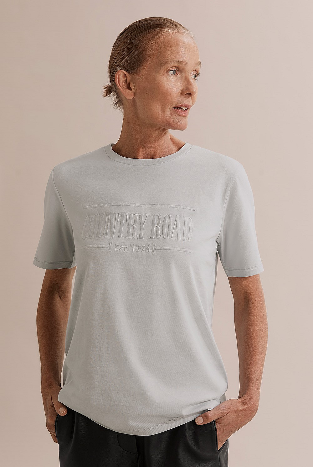 Verified Australian Cotton Heritage Embroidered T-Shirt