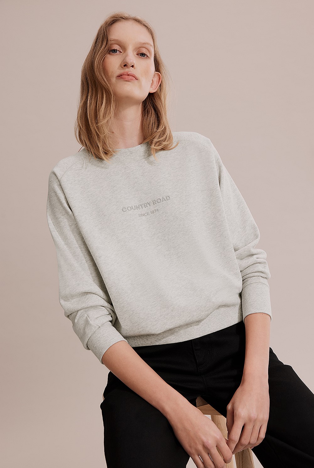 Verified Australian Cotton Casual Logo Sweat
