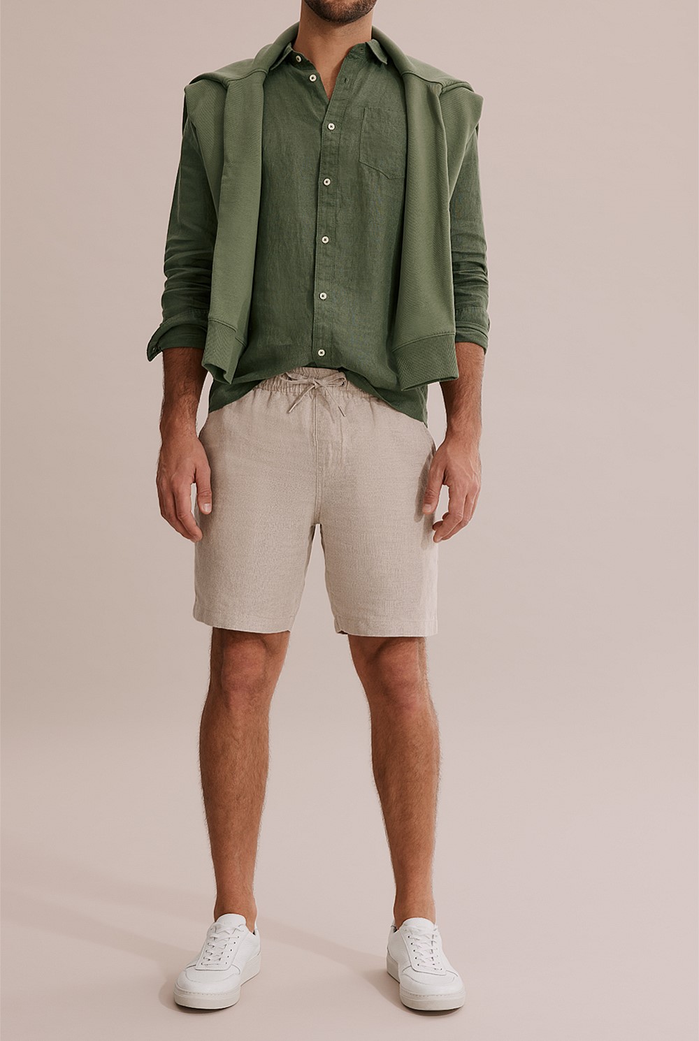 Linen Drawcord Short