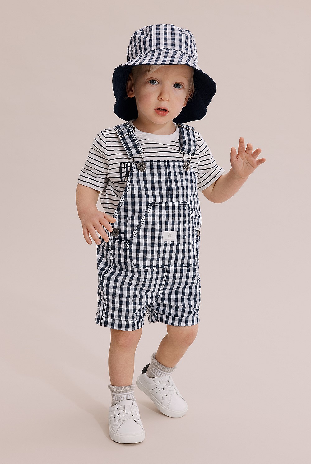 Gingham Overall