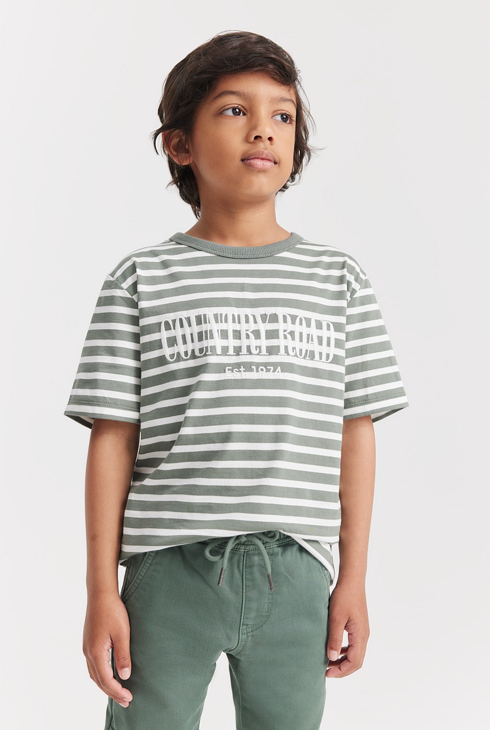 Cotton Heritage Stripe T-Shirt