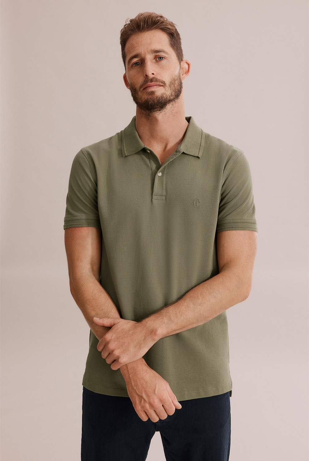 Verified Australian Cotton Pique Polo