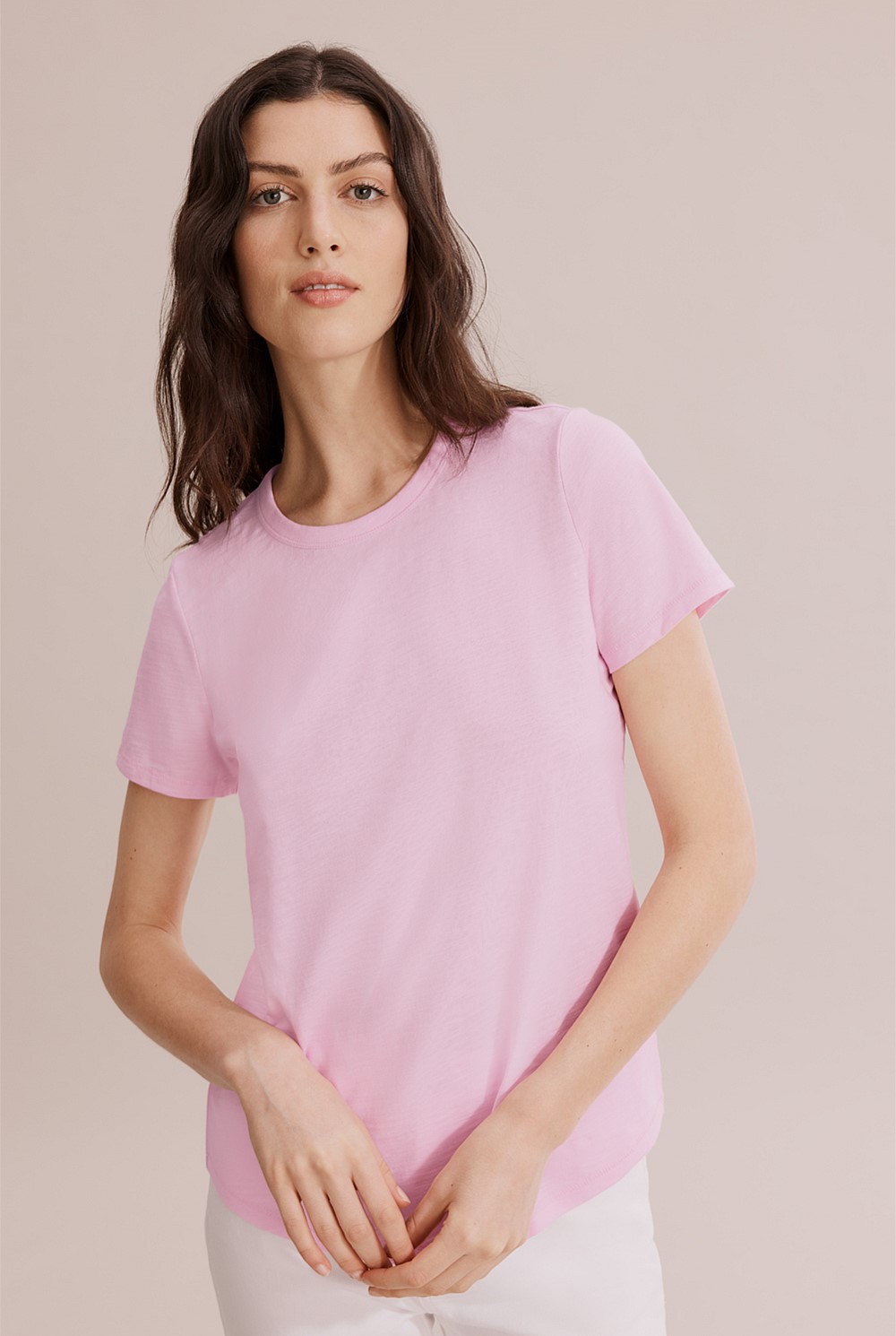 Australian Cotton Slub Short Sleeve T-Shirt