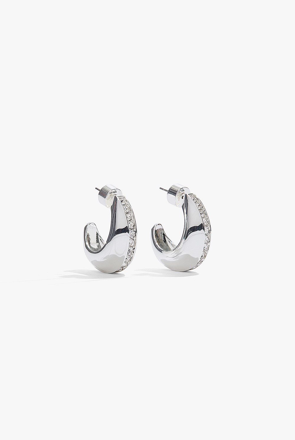Livvy Crystal Hoop Earring