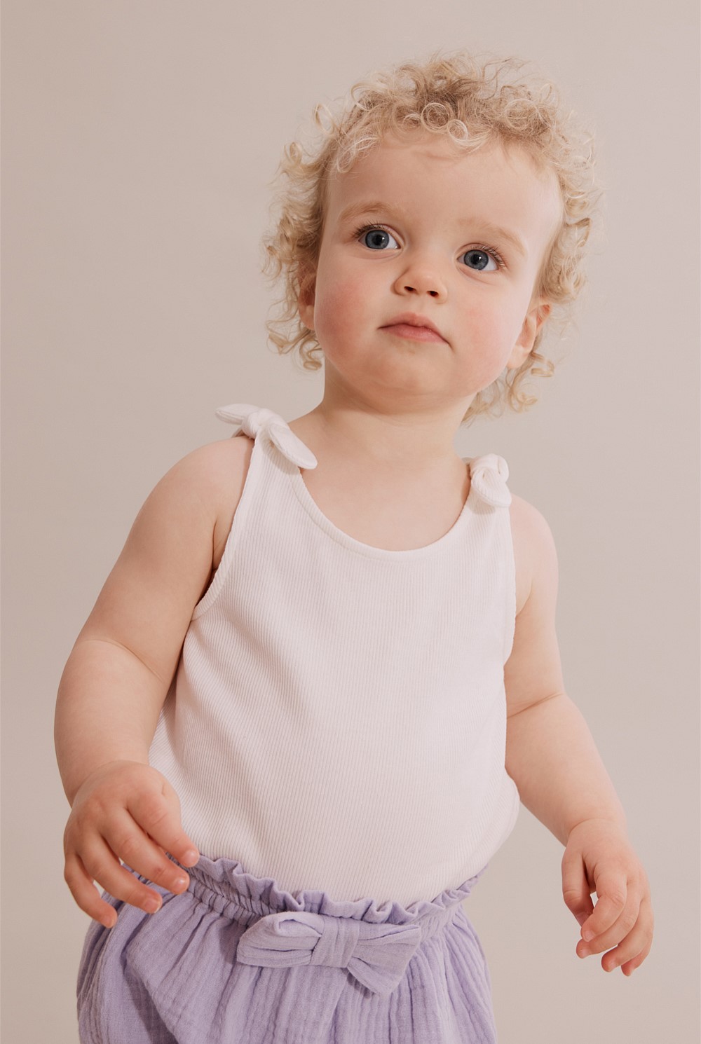Cotton Knot Rib Tank