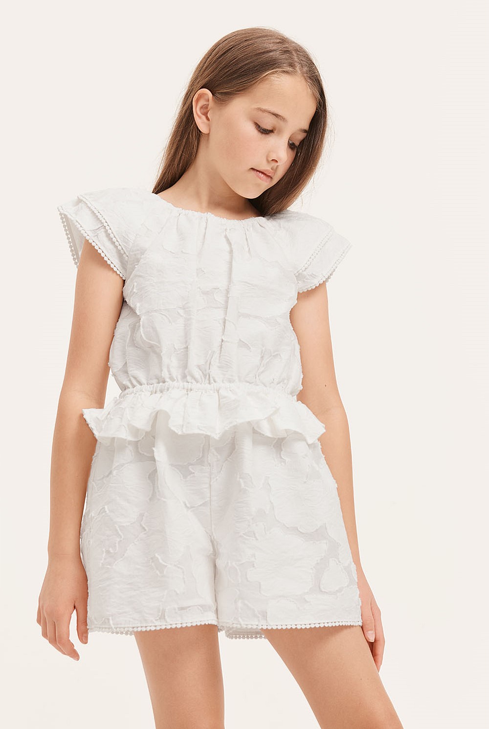 Frill Detail Jumpsuit