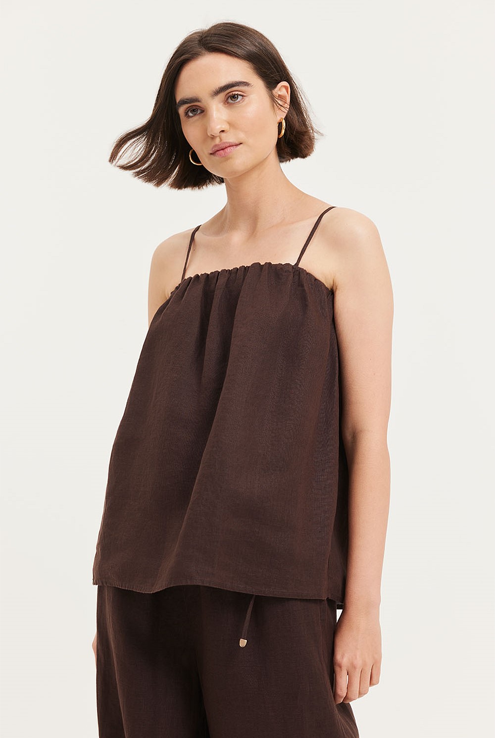 Elastic Detail Cami