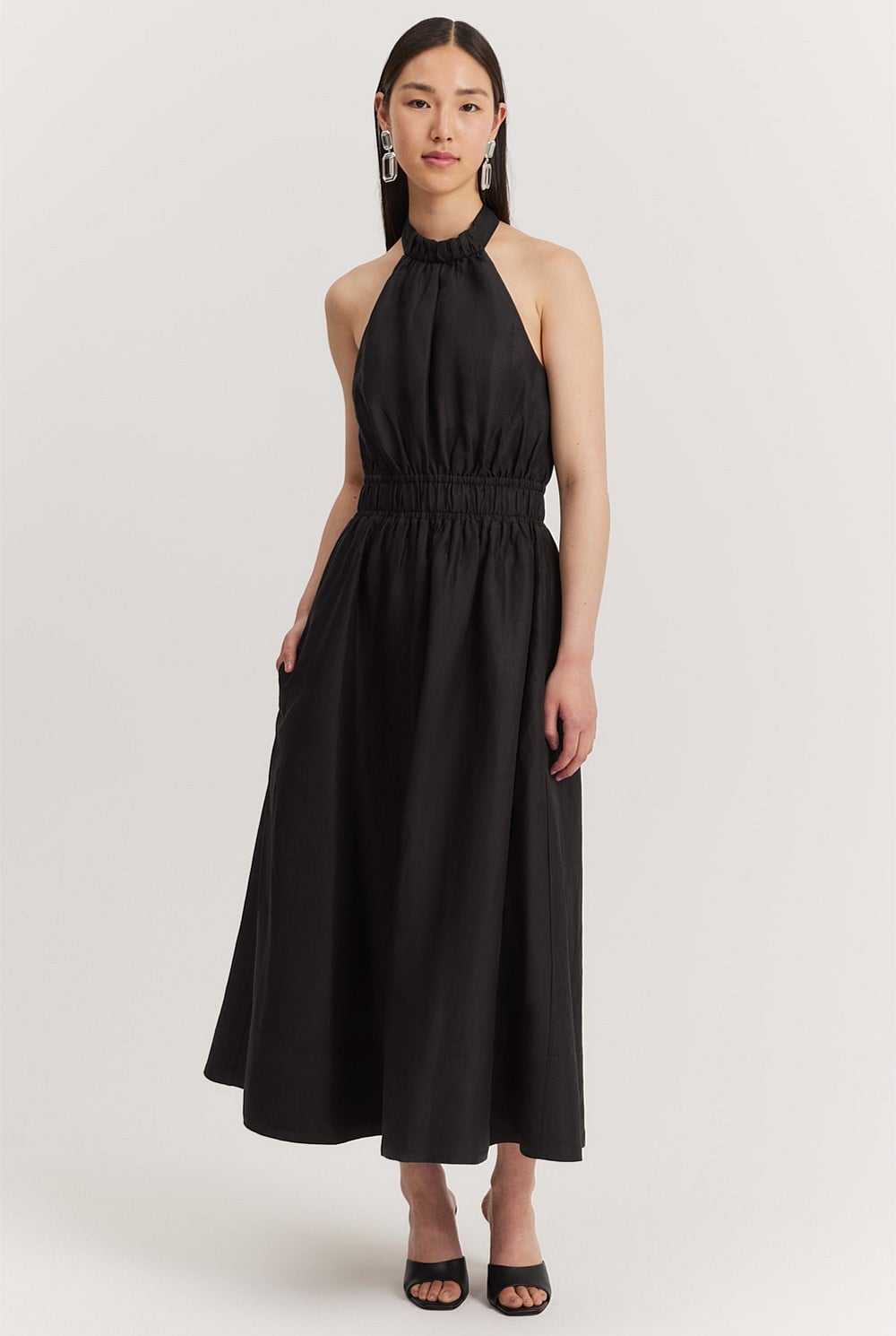 Halter Midi Dress