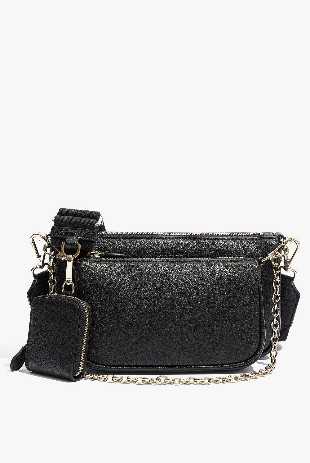 Double Pouch Crossbody Bag