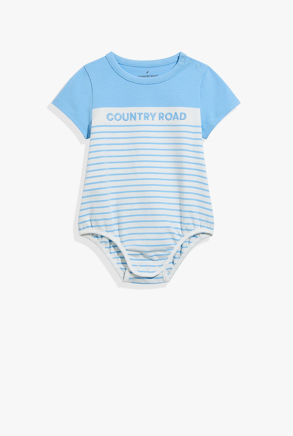 Organically Grown Cotton Logo T-Shirt Bodysuit