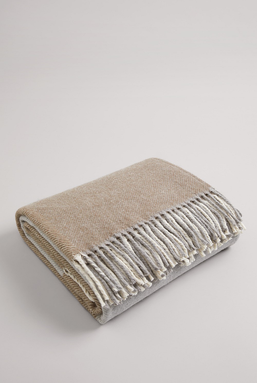 Recycled Cotton Olga Check Throw