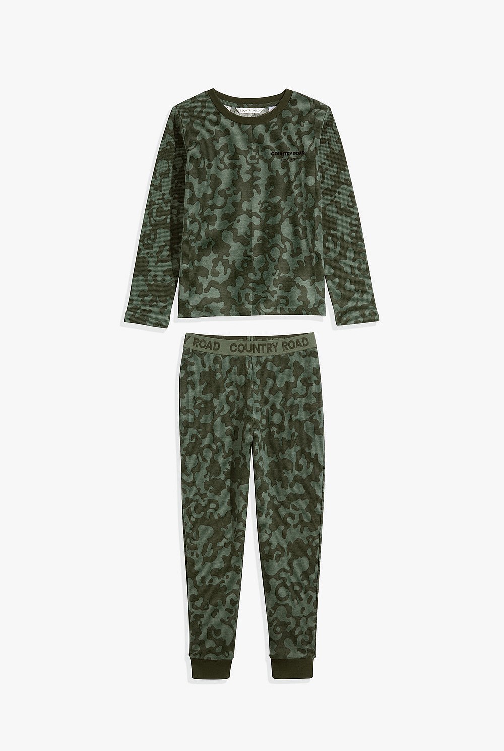 Australian Cotton Camo Pyjama Set