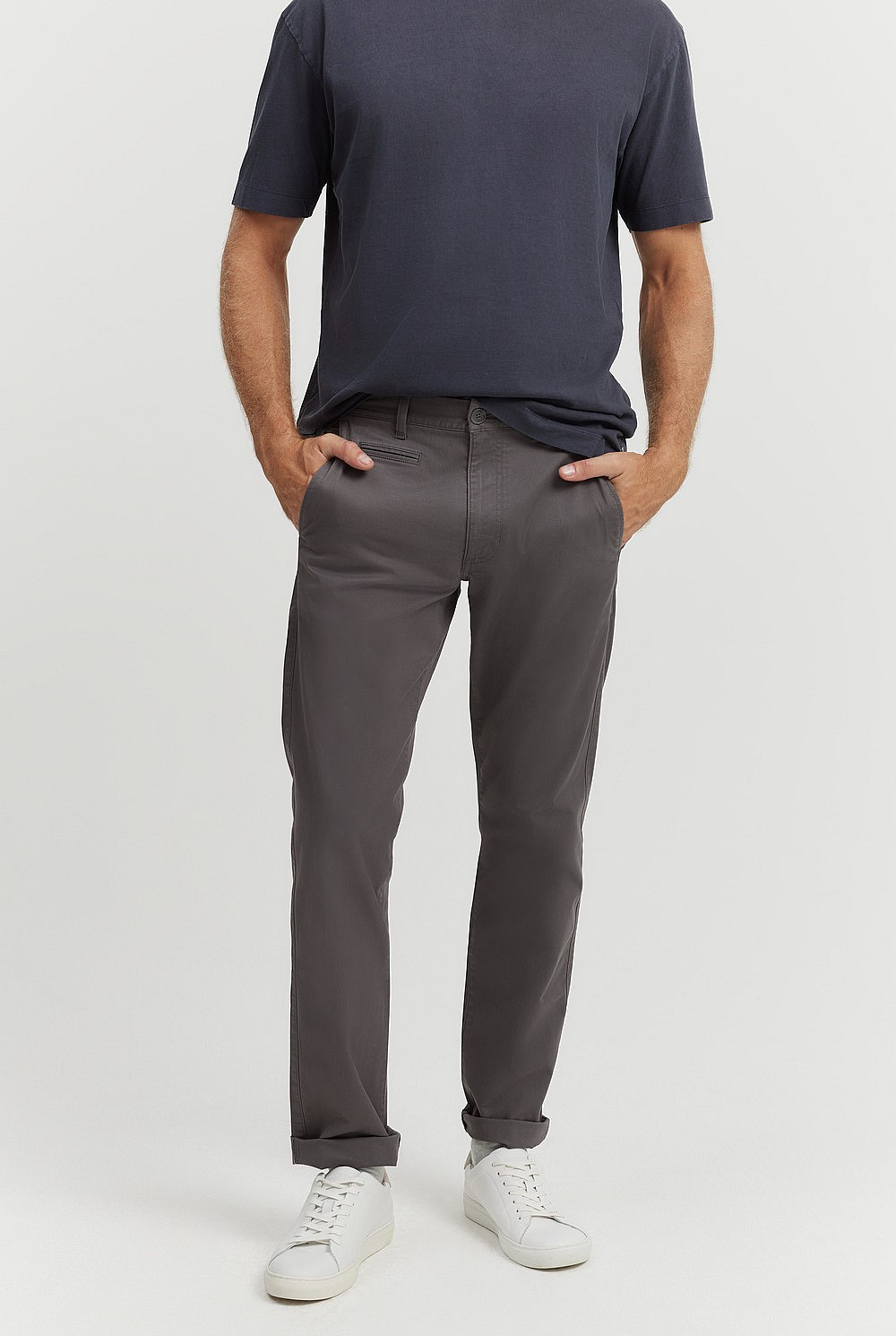 Verified Australian Cotton Standard Fit Stretch Chino
