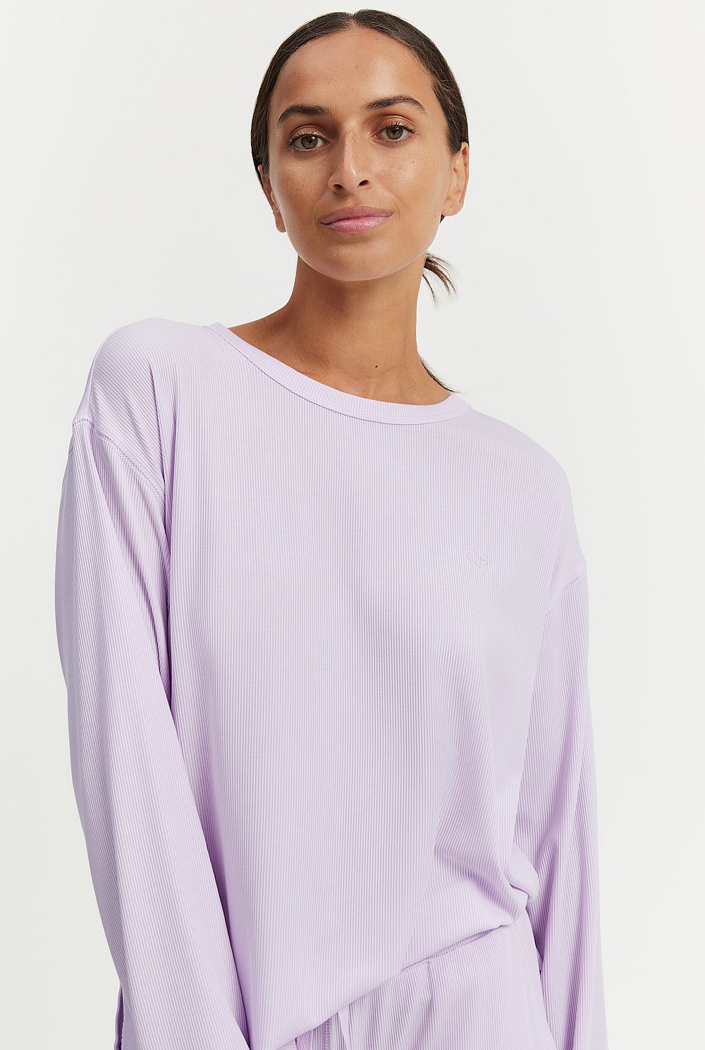 Luxe Rib Pyjama Crew