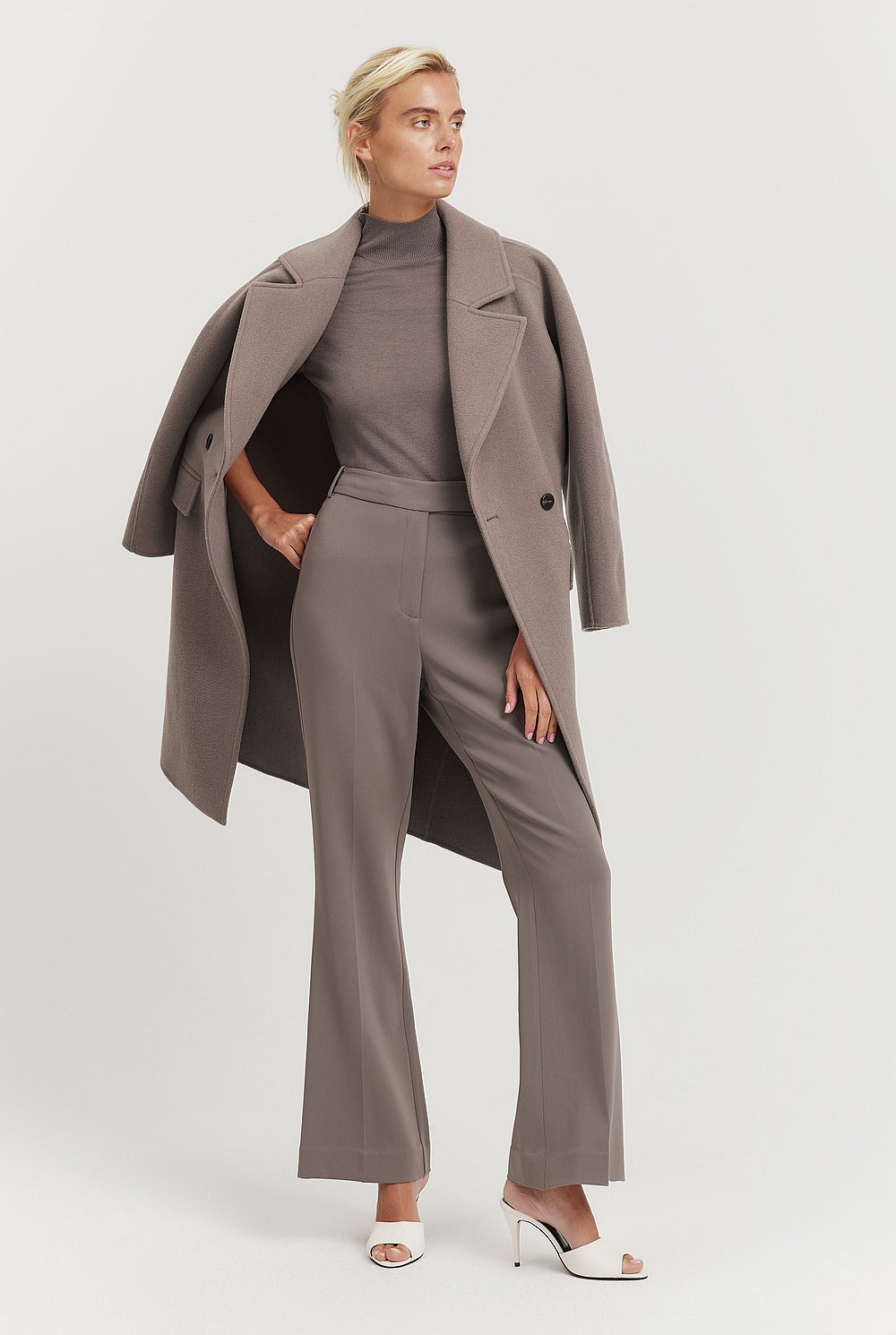 High Waist Flare Pant