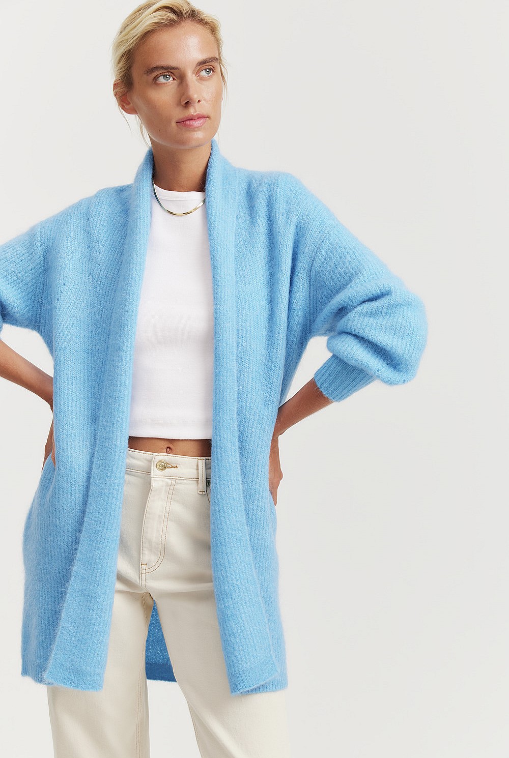 Brushed Cardigan