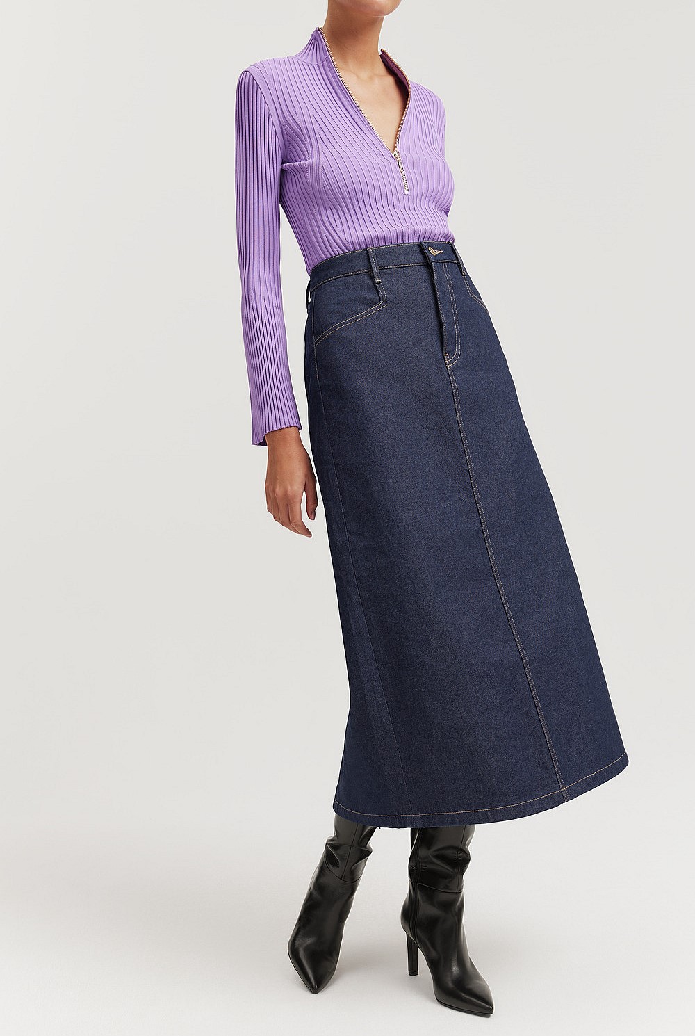 Pencil Maxi Skirt