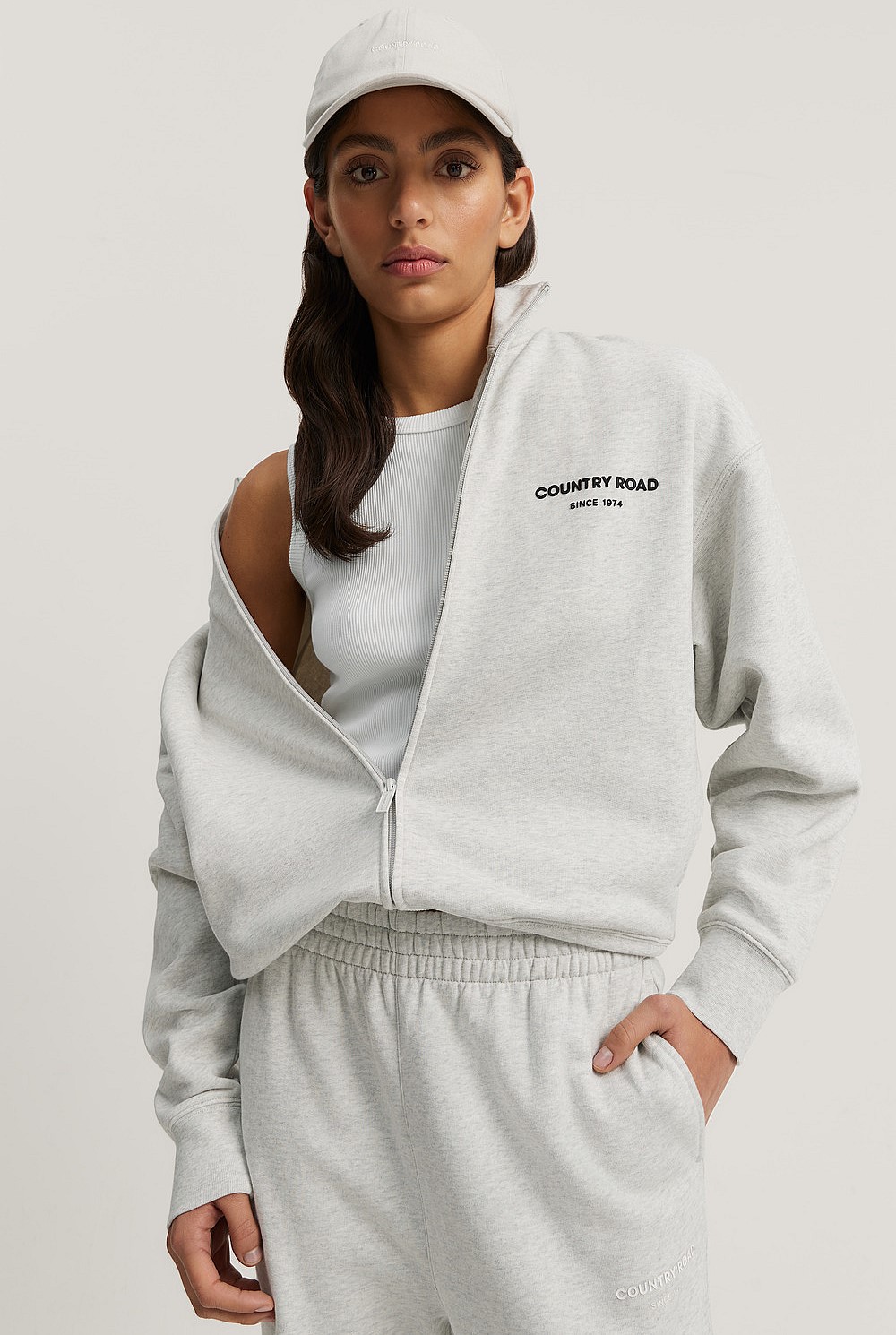 Australian Cotton Full Zip Sweat