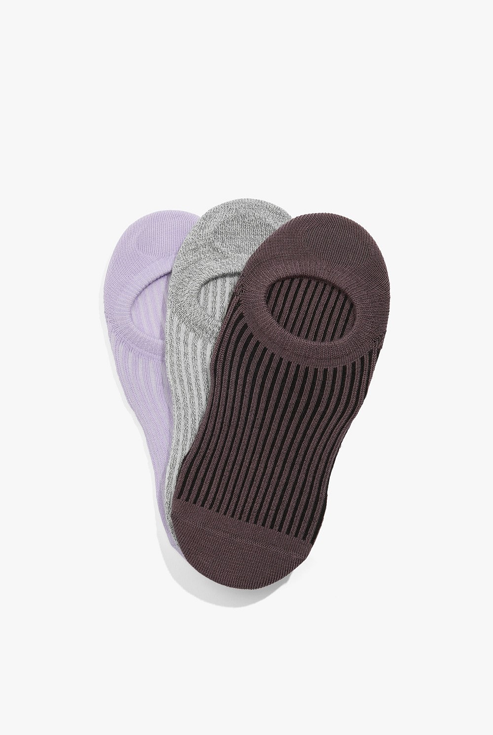 Rib No-Show Sock Pack of 3