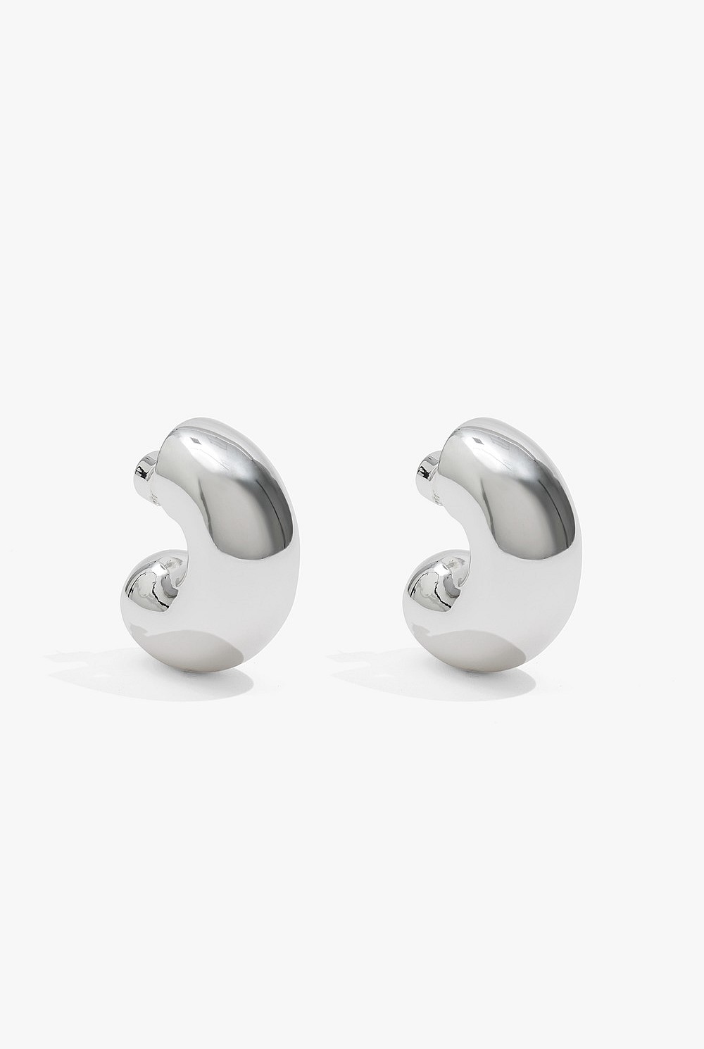 Statement Round Hoop Earring