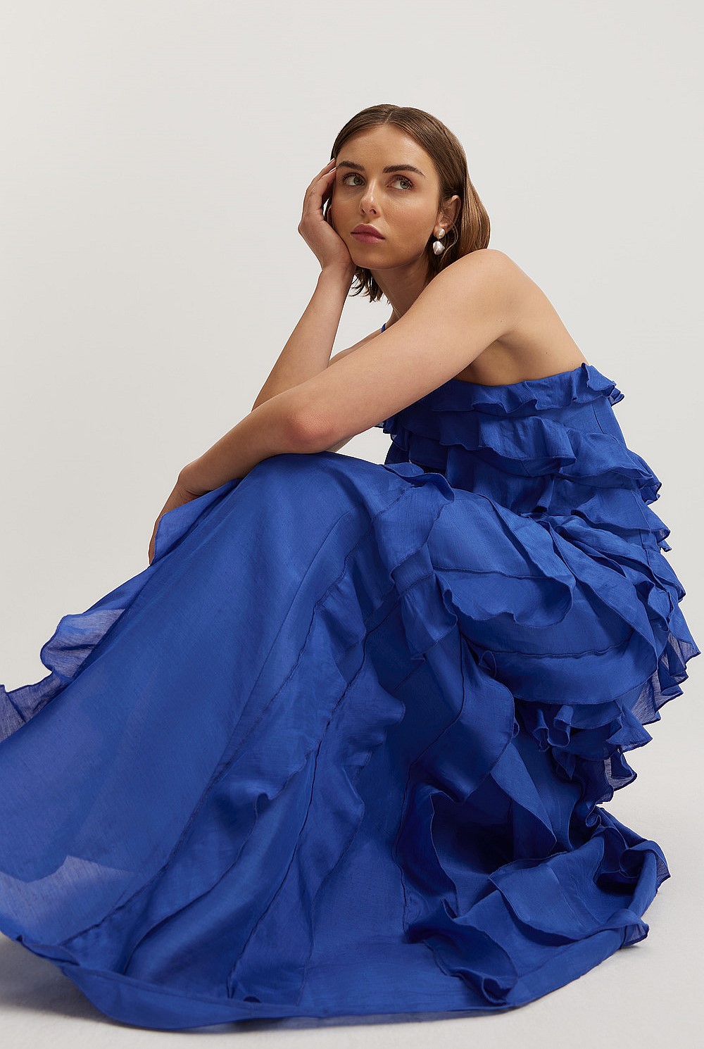 Ruffle Maxi Dress