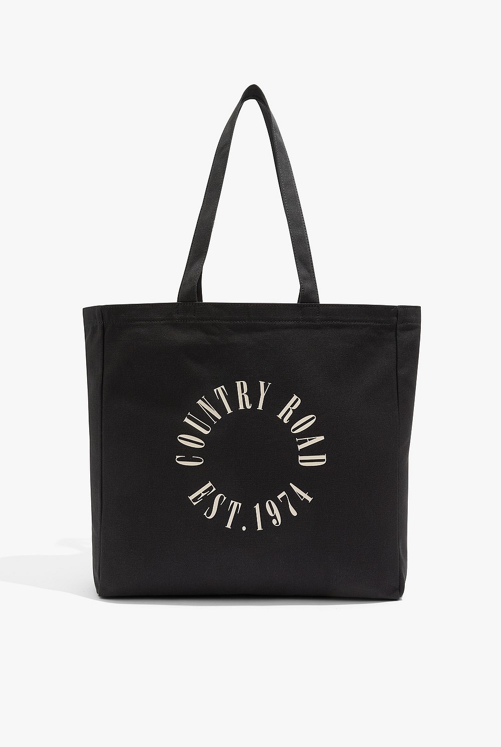 Australian Cotton Round Logo Shopper