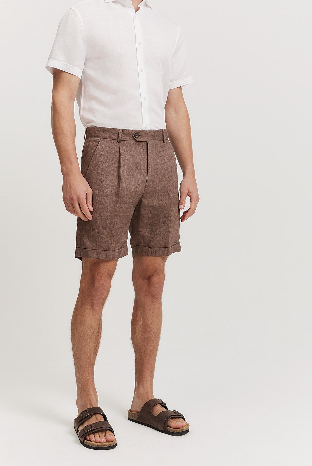 Tailored Linen Short