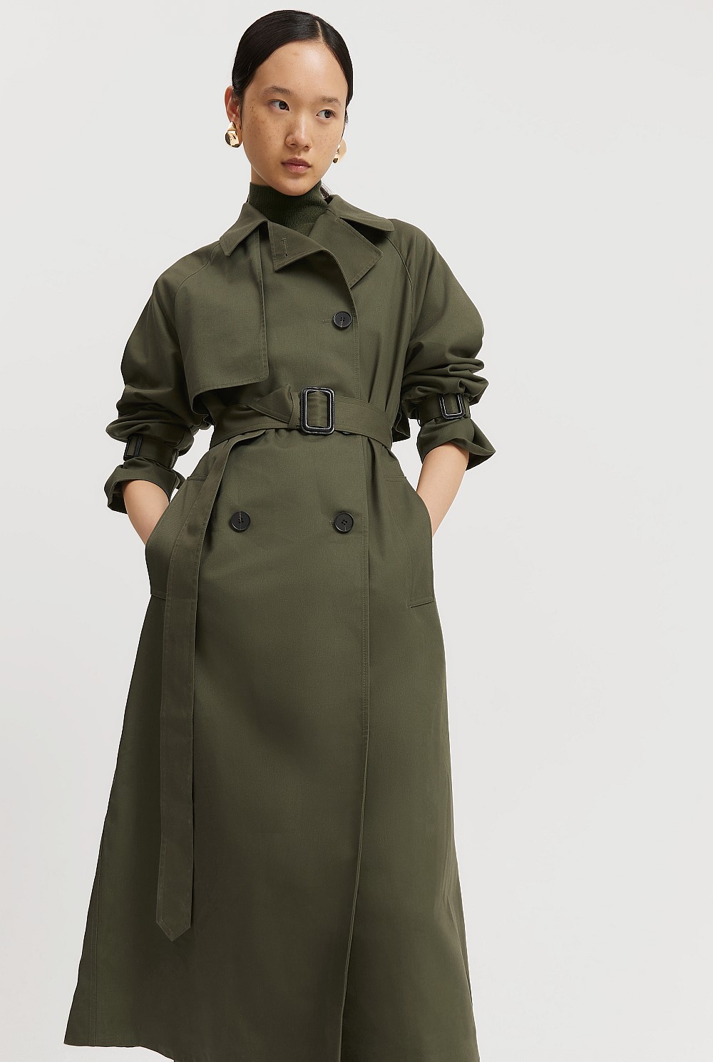 Relaxed Trench Coat