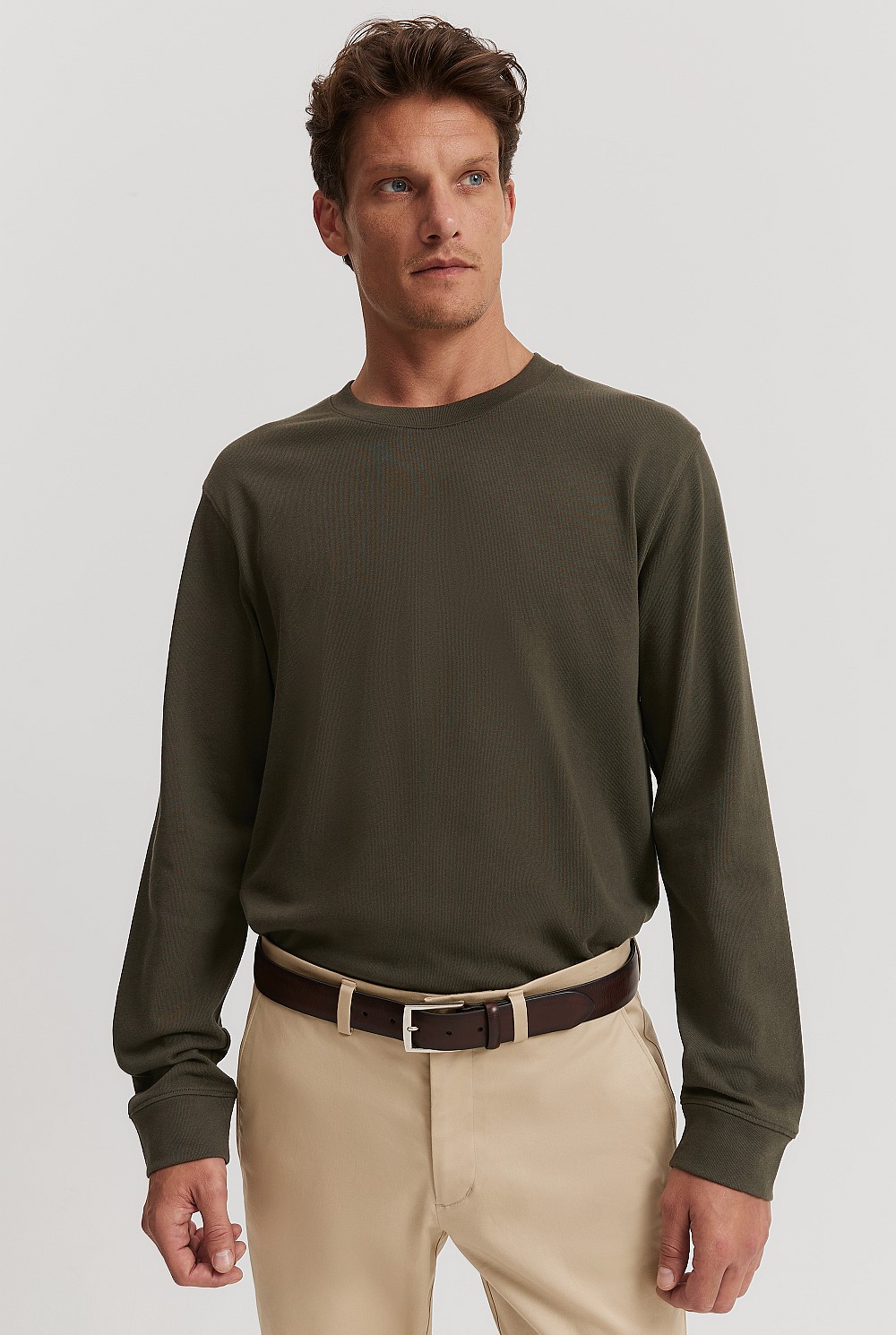 Organically Grown Cotton Crew Neck T-Shirt