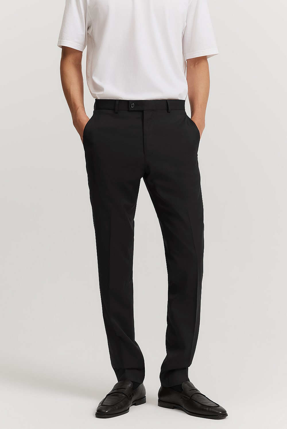 Slim Fit Australian Wool Travel Pant