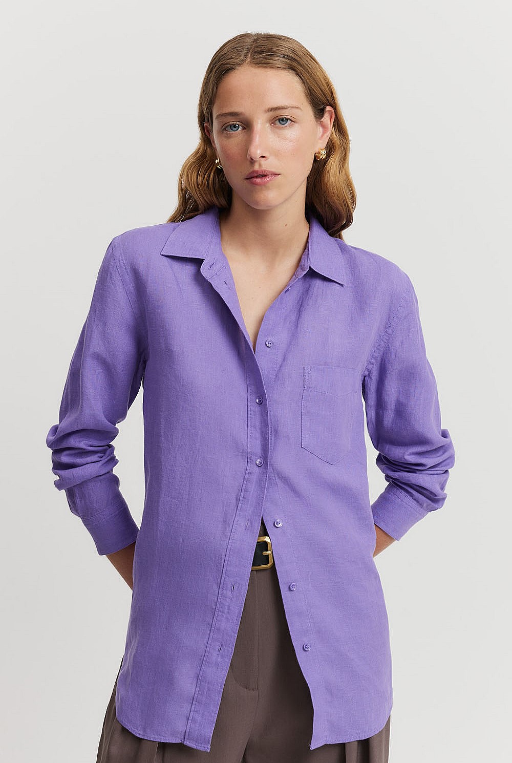 Organically Grown Linen Shirt