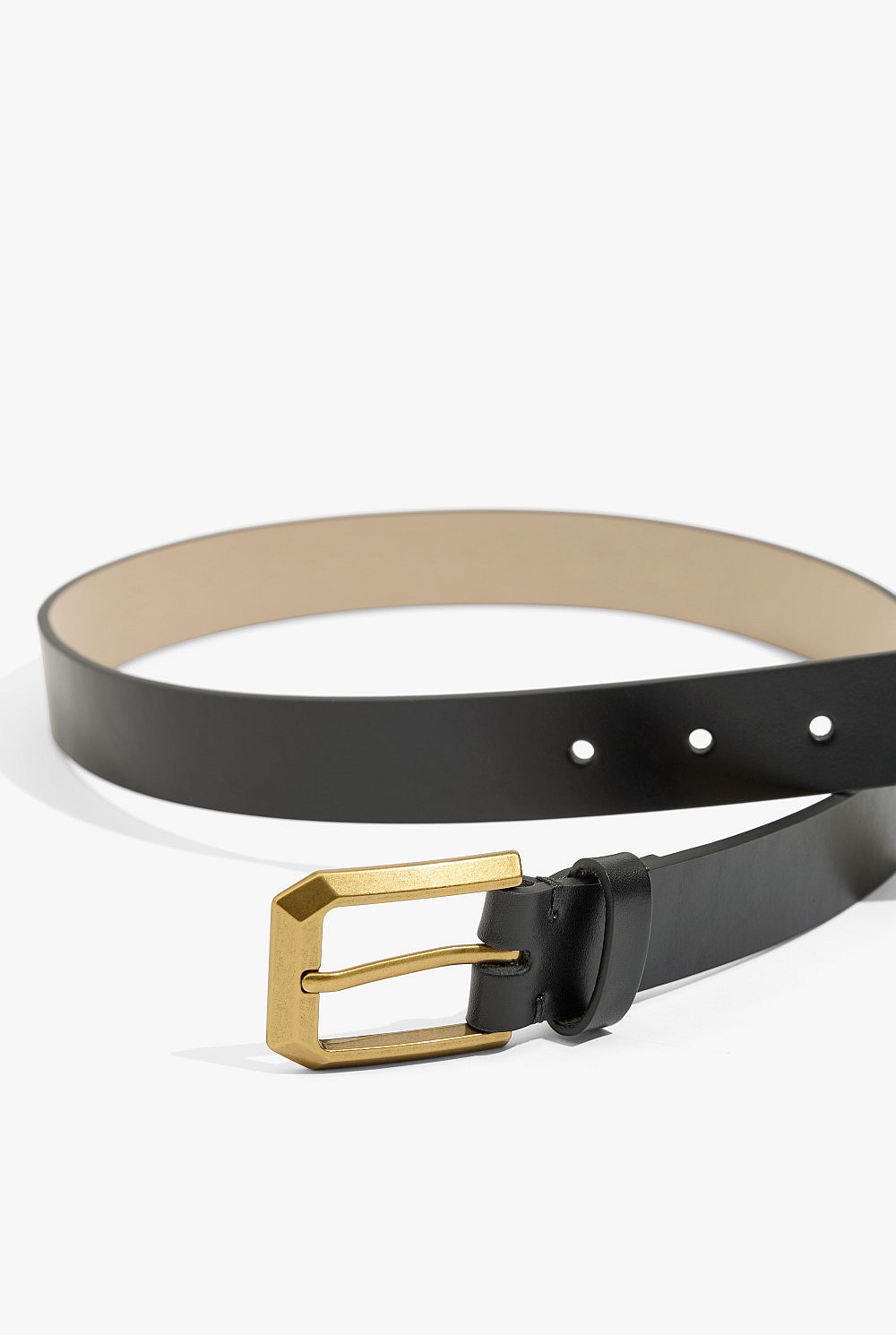 Geometric Buckle Belt
