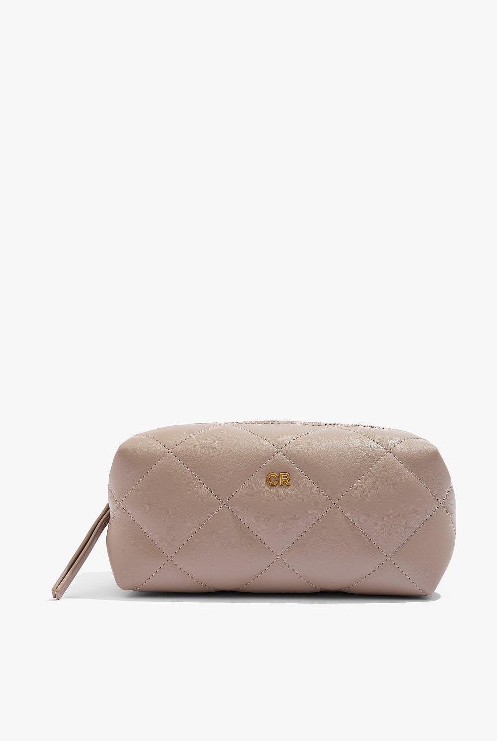 Quilted Mini Zip Top Cosmetic Case