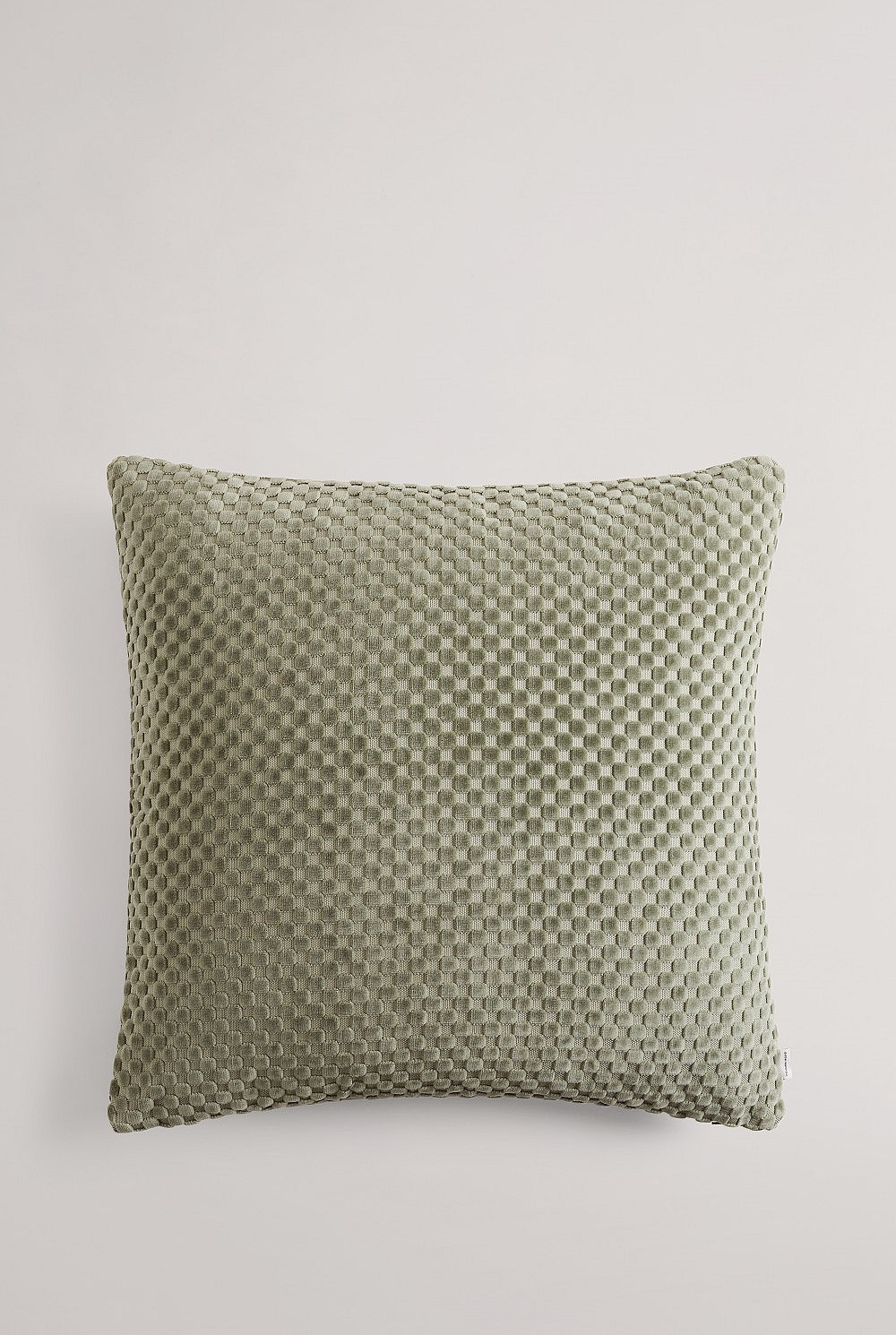 Check Velvet 55x55 Cushion
