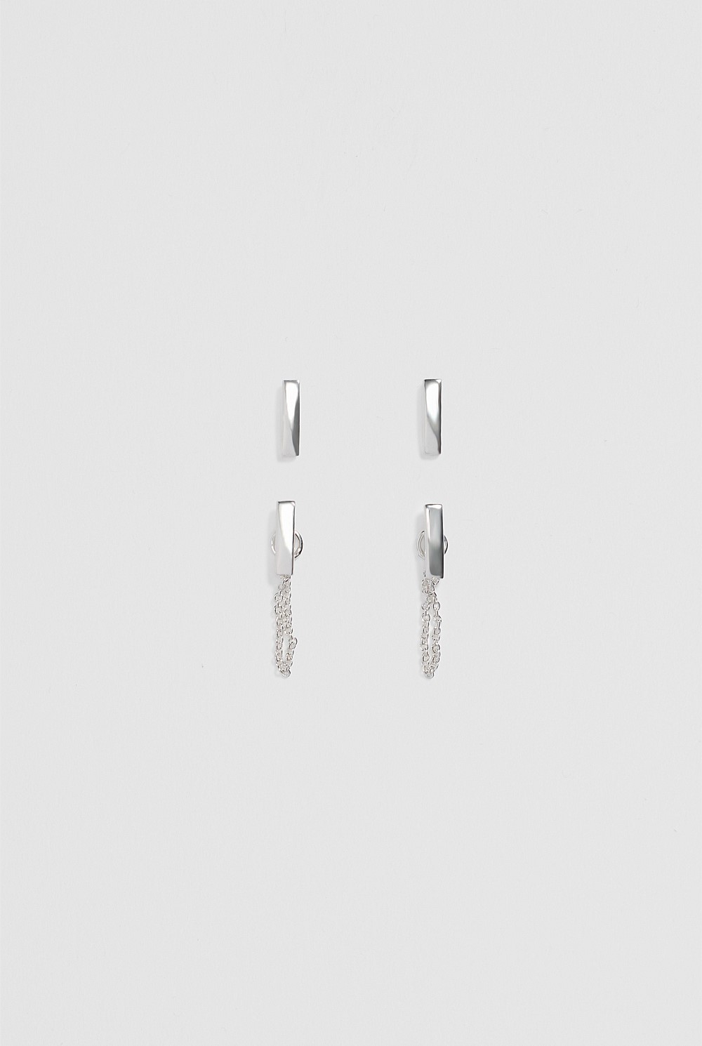 Bar Stud Earring Pack