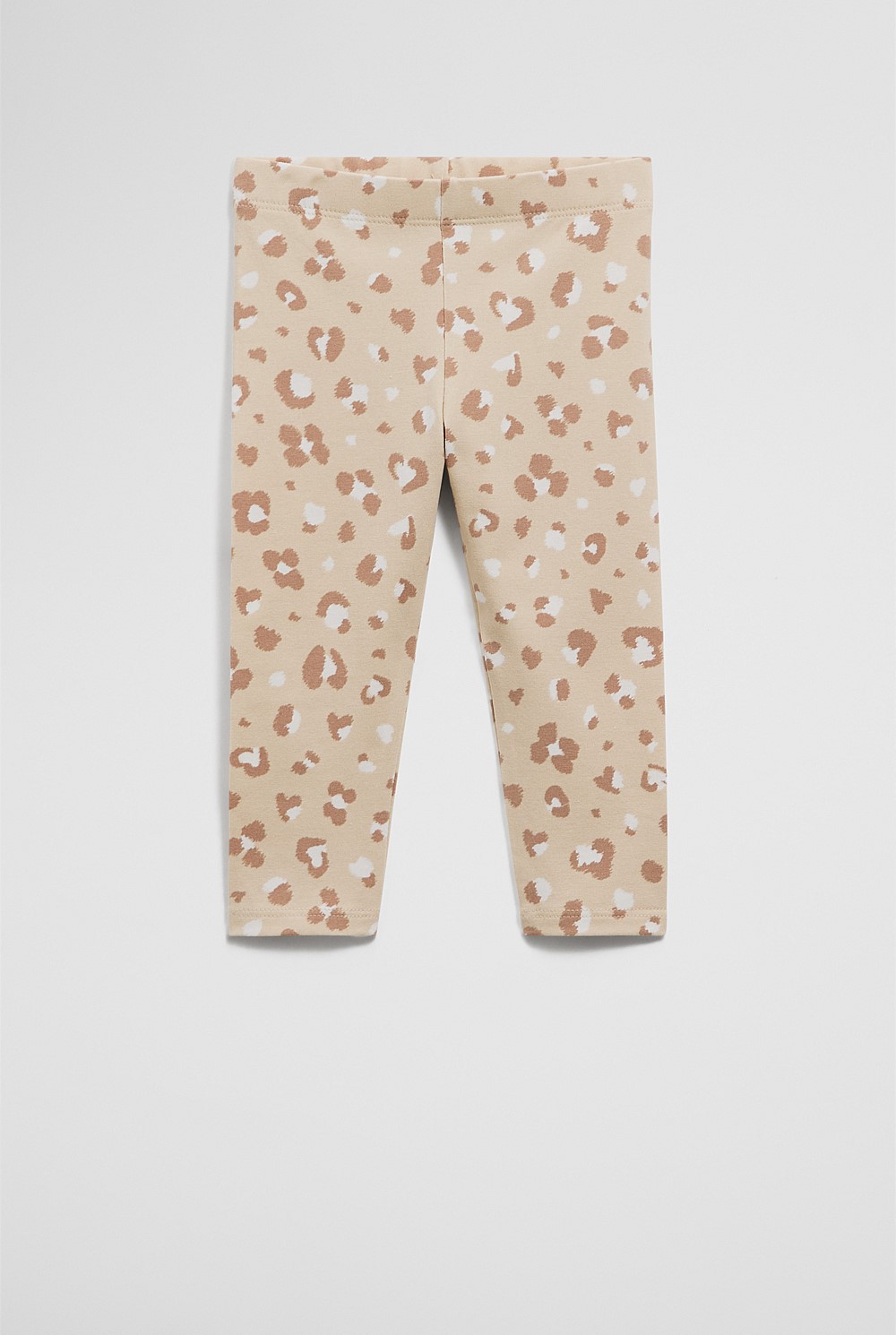 Organically Grown Cotton Blend Animal Legging