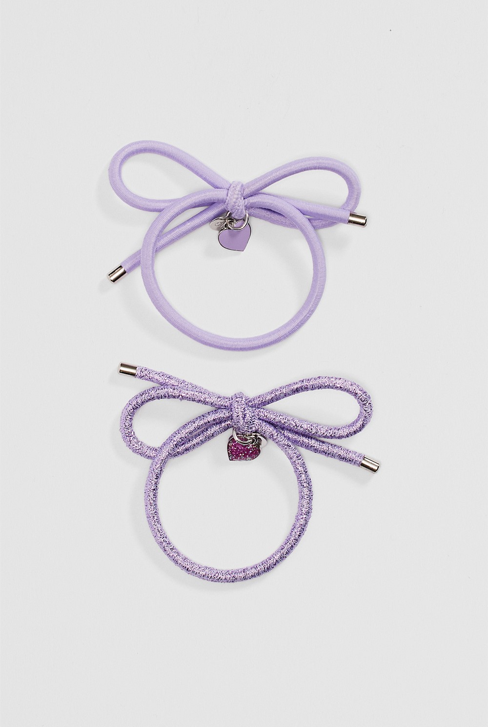 Bow Hair Tie Pack of 2