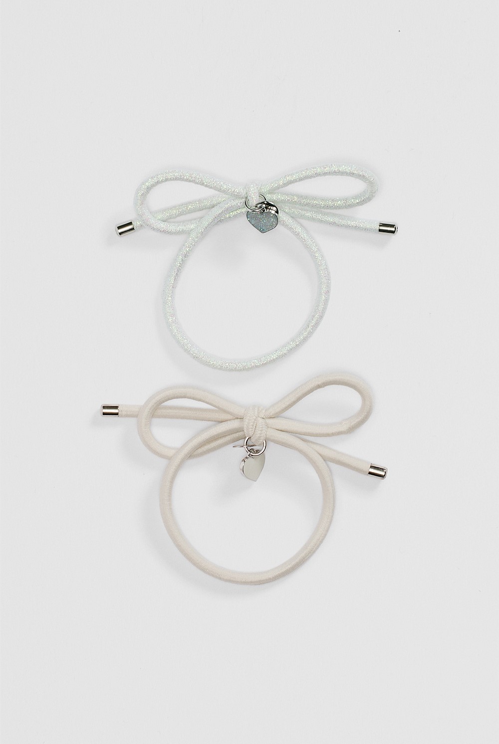 Bow Hair Tie Pack of 2