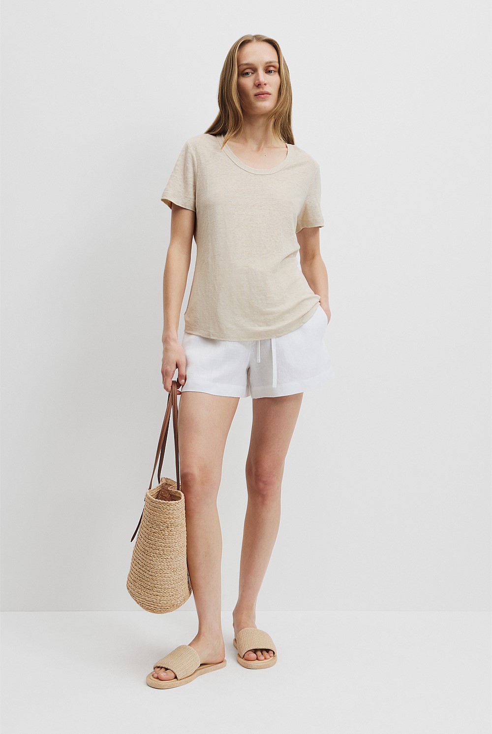 Linen Jersey T-Shirt