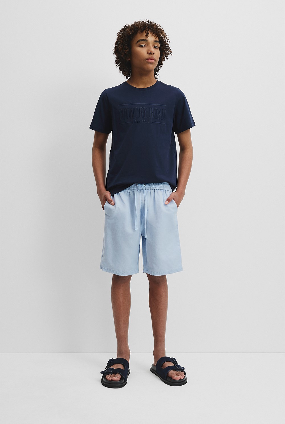 Teen Cotton Linen Short