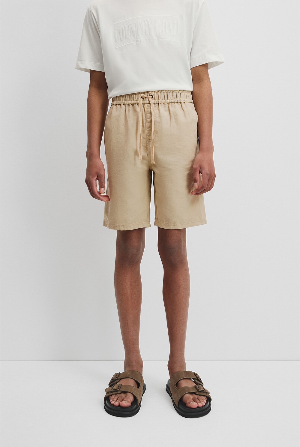 Teen Cotton Linen Short