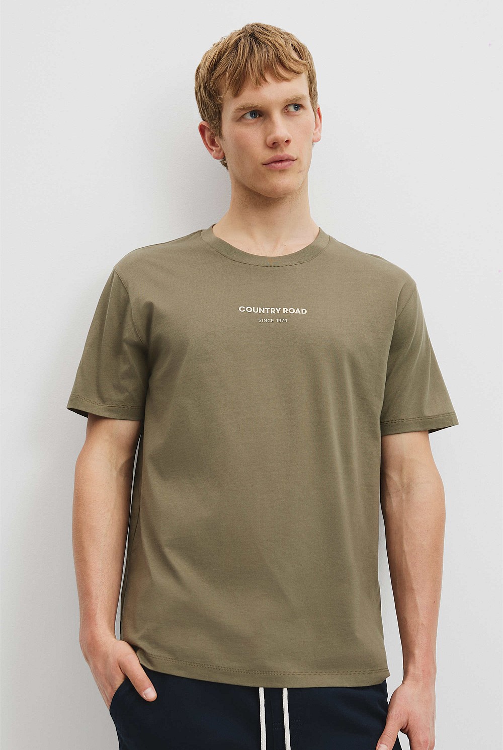 Australian Cotton Modern Logo T-Shirt